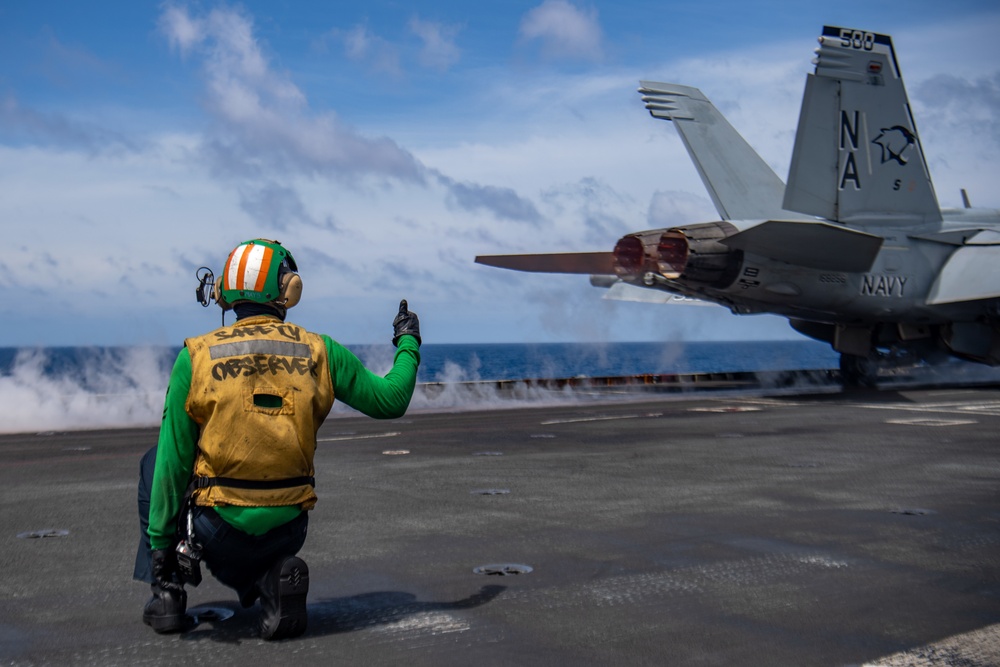 Nimitz Conducts Flight Operations