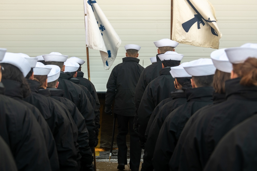 Recruit Training Command Pass in Review