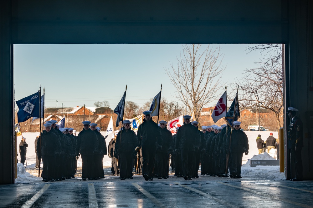 Recruit Training Command Pass in Review