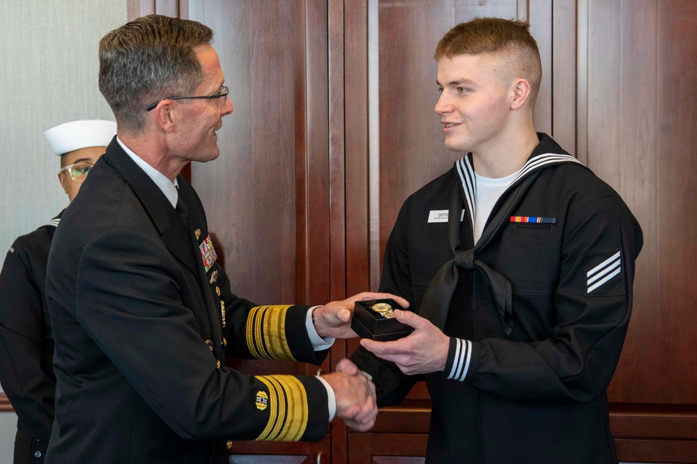 Recruit Training Command Pass in Review