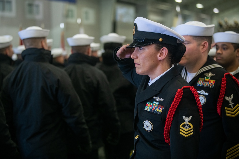 Recruit Training Command Pass in Review