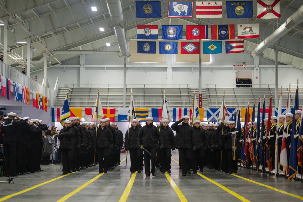 Recruit Training Command Pass in Review