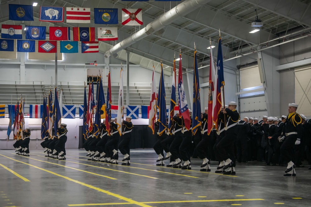 Recruit Training Command Pass in Review