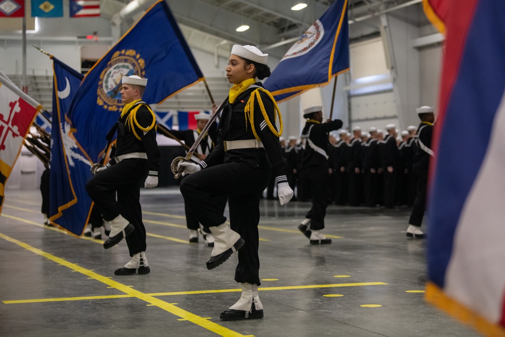 Recruit Training Command Pass in Review