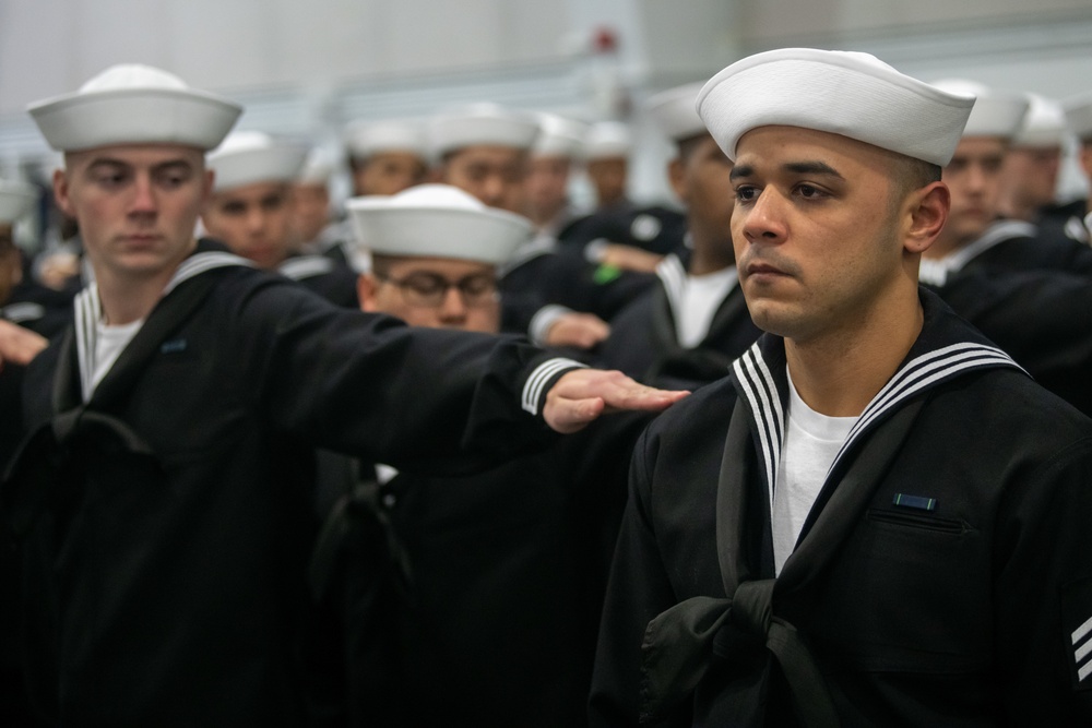 Recruit Training Command Pass in Review