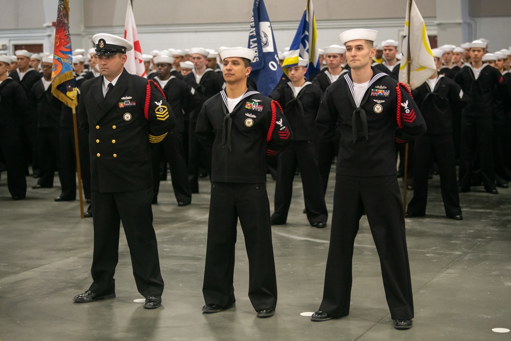 Recruit Training Command Pass in Review