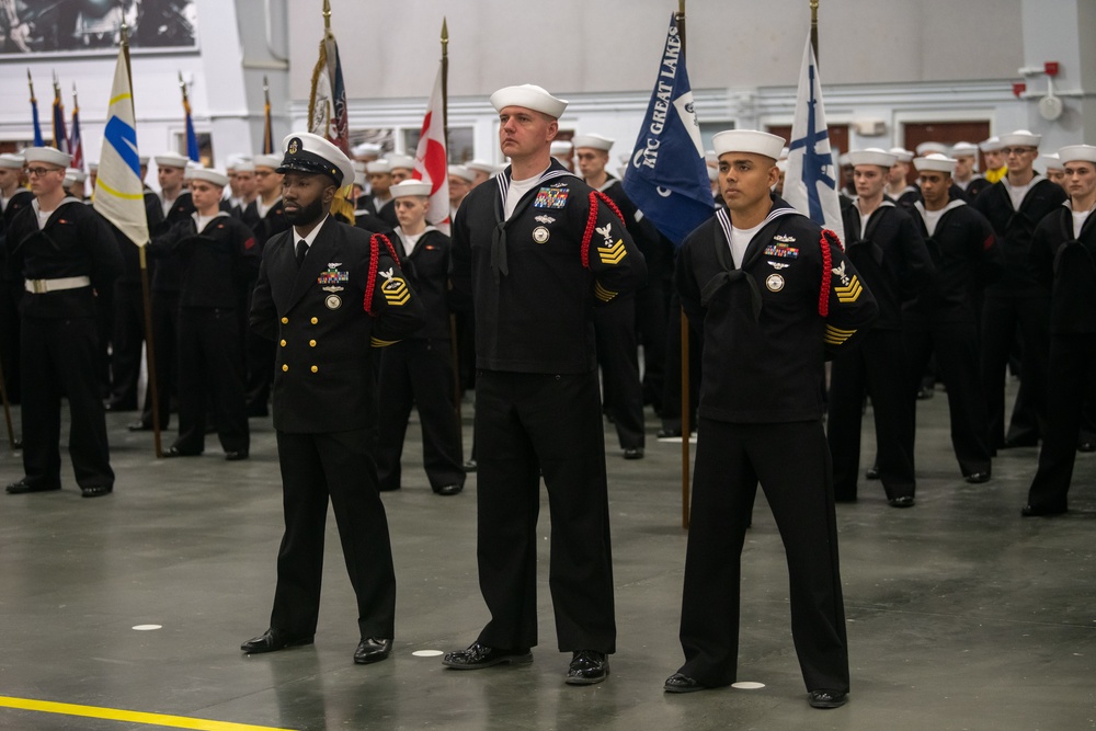 Recruit Training Command Pass in Review