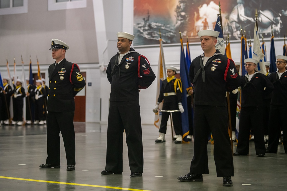 Recruit Training Command Pass in Review