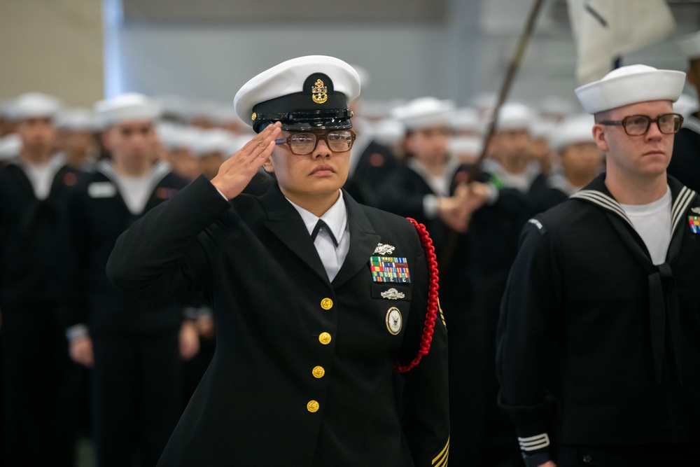 Recruit Training Command Pass in Review