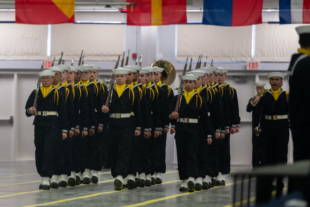 Recruit Training Command Pass in Review