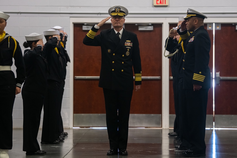 Recruit Training Command Pass in Review