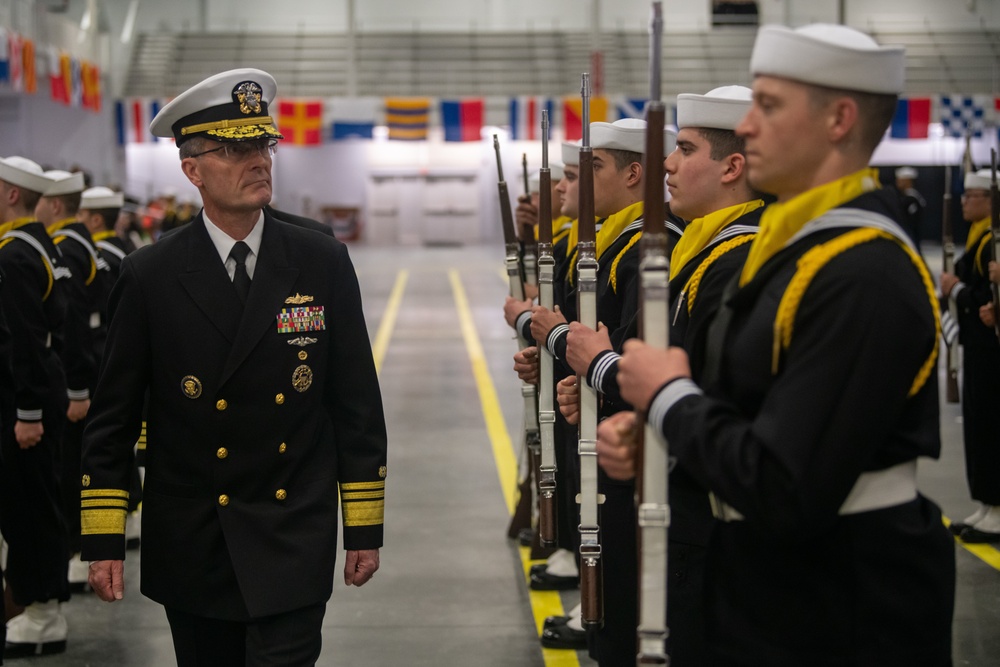 Recruit Training Command Pass in Review