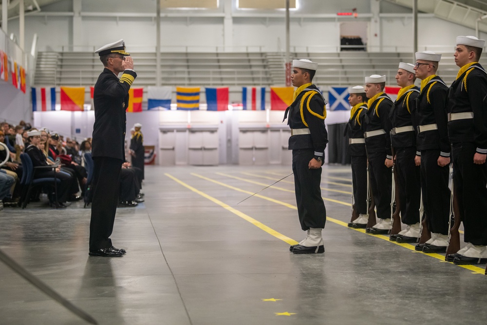 Recruit Training Command Pass in Review