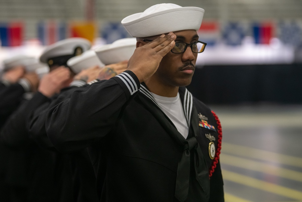 Recruit Training Command Pass in Review