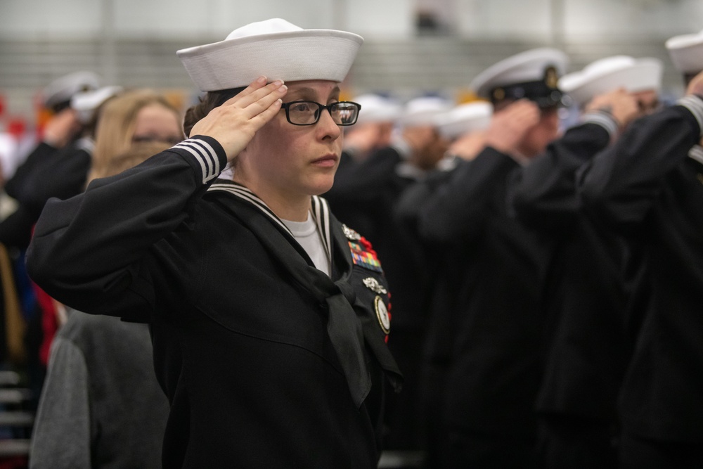 Recruit Training Command Pass in Review