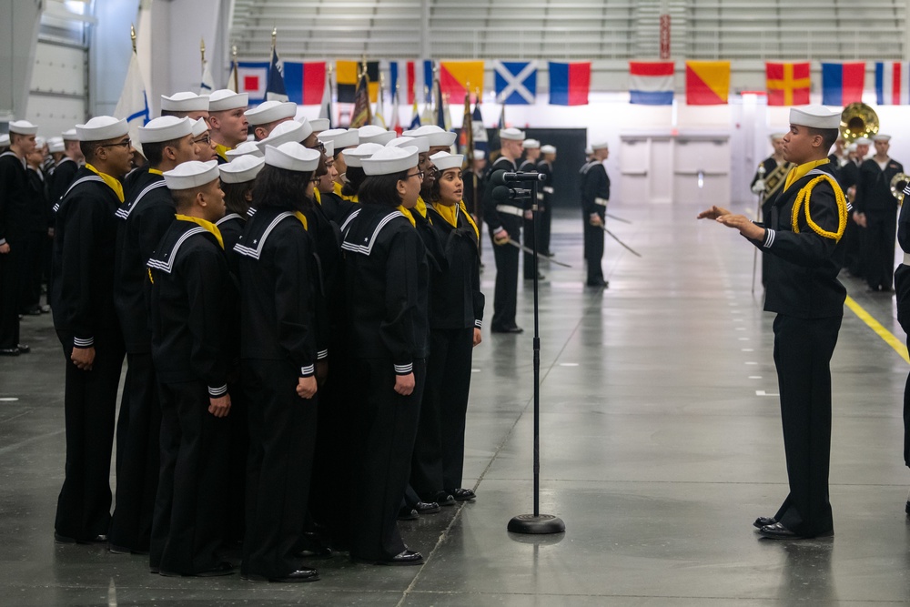 Recruit Training Command Pass in Review