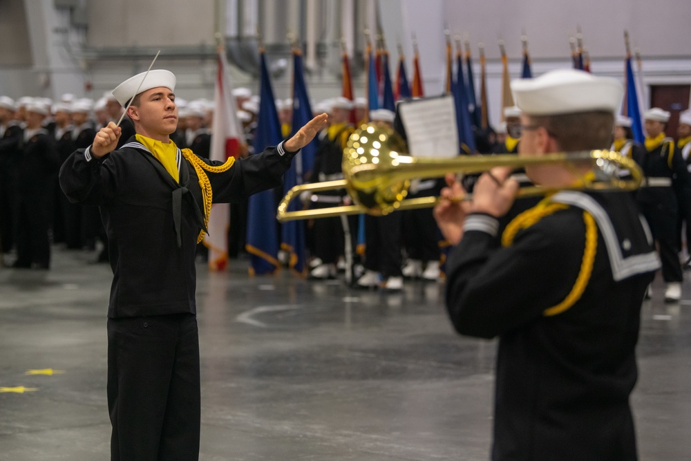 Recruit Training Command Pass in Review