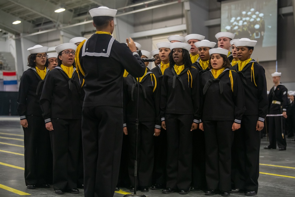 Recruit Training Command Pass in Review