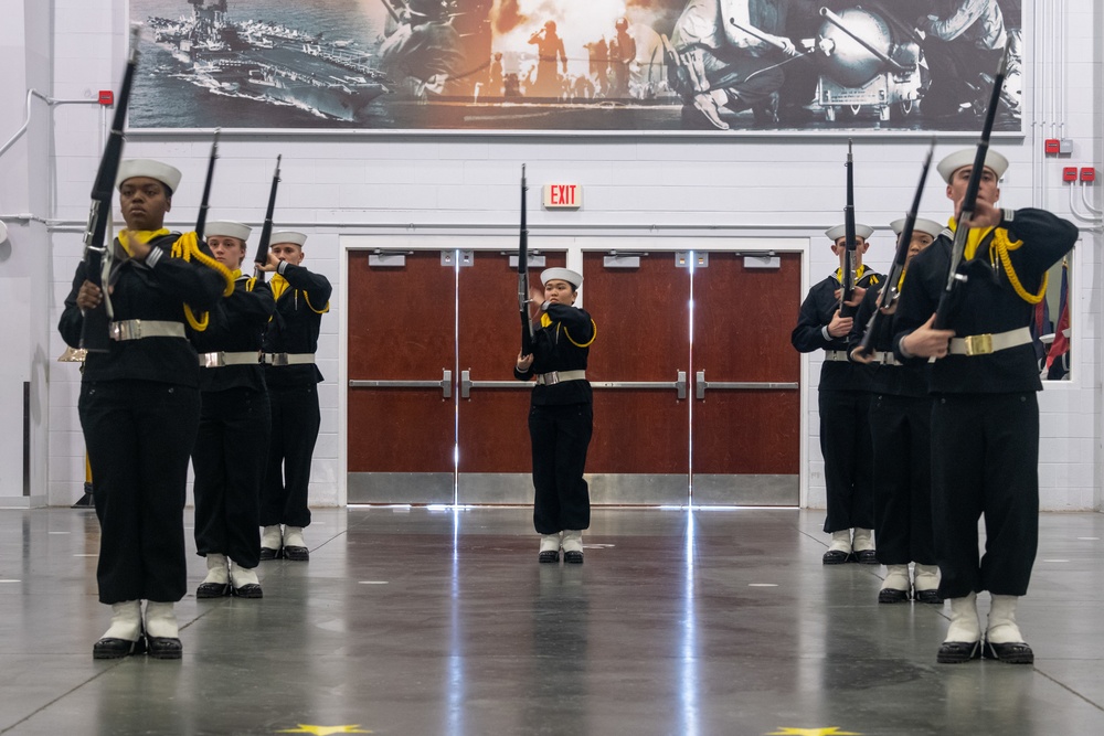 Recruit Training Command Pass in Review