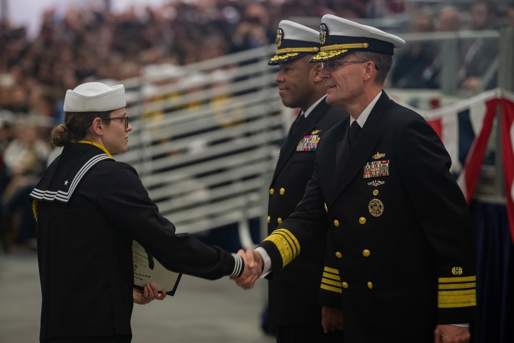 Recruit Training Command Pass in Review