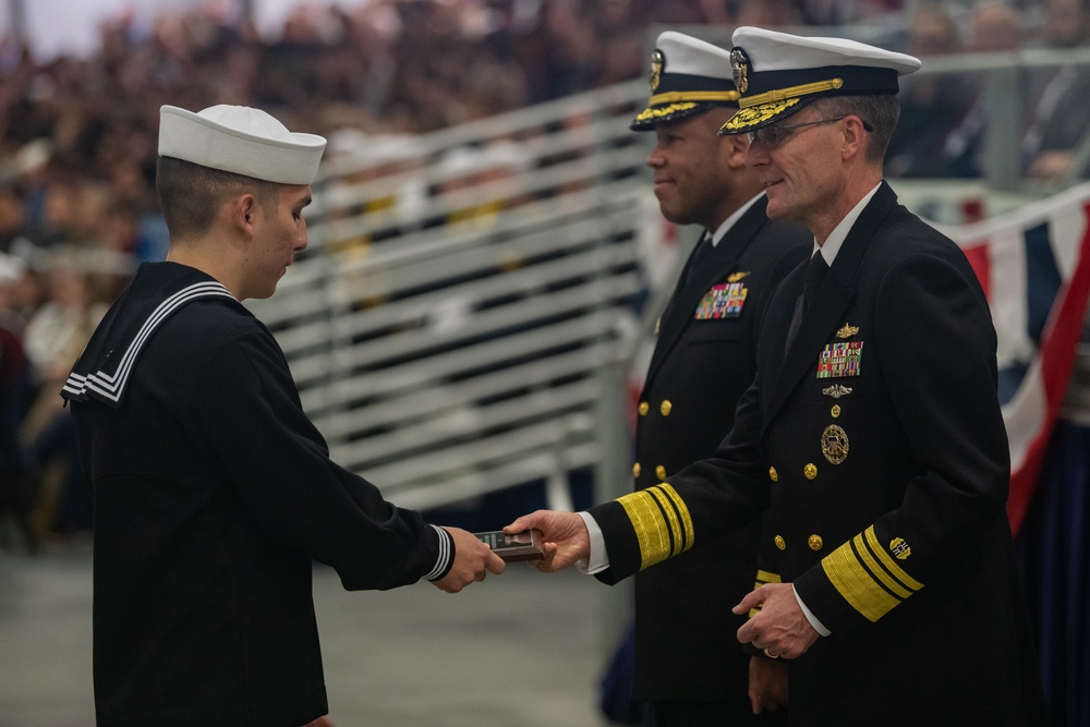 Recruit Training Command Pass in Review