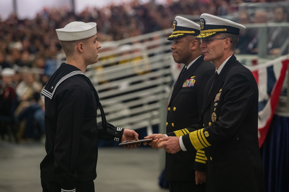 Recruit Training Command Pass in Review