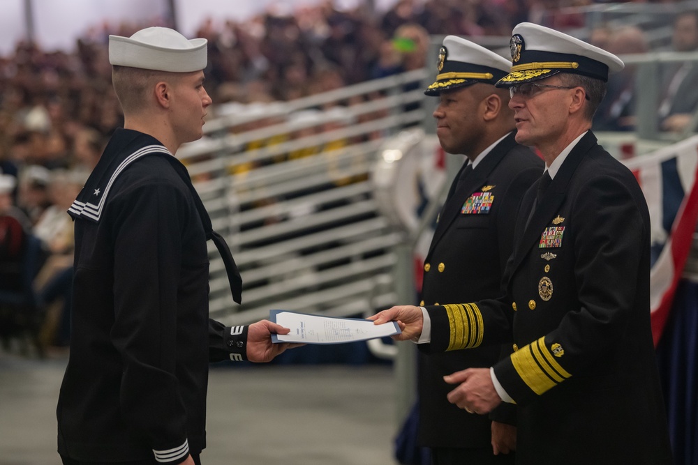 Recruit Training Command Pass in Review