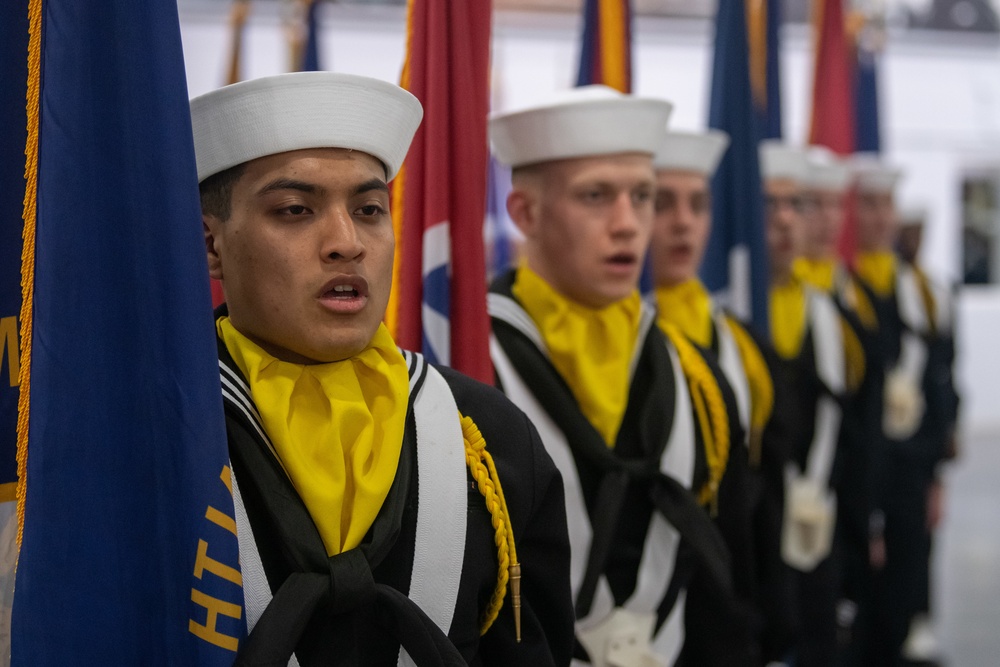 Recruit Training Command Pass in Review