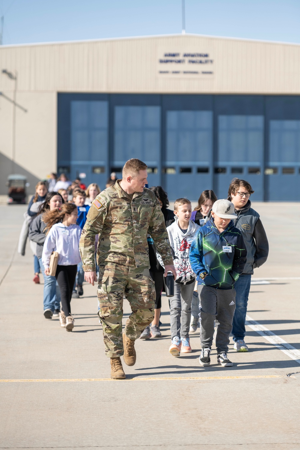 STARBASE Kids Tour Army Aviation