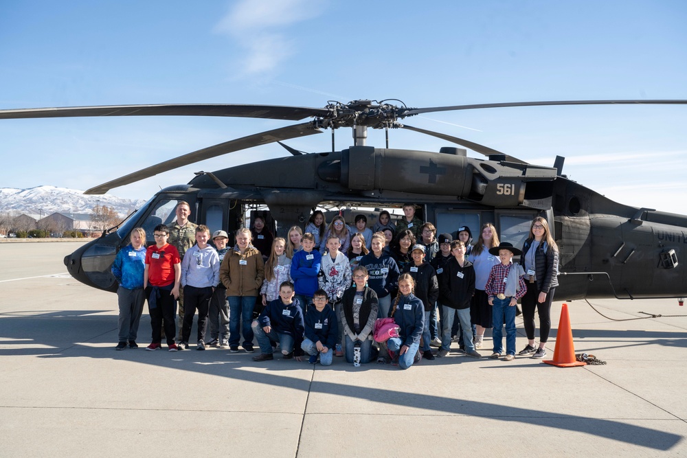 STARBASE Kids Tour Army Aviation