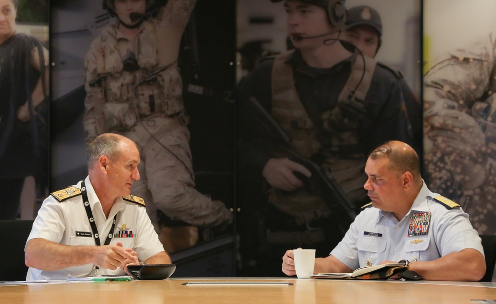 Vice Adm. Tiongson visits Australia, New Zealand