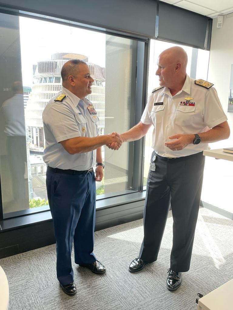 Vice Adm. Tiongson visits Australia, New Zealand