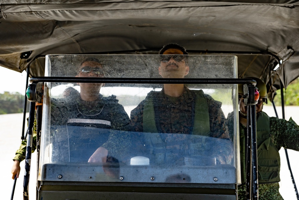 U.S. Marines Visit Colombian Naval Base Turbo