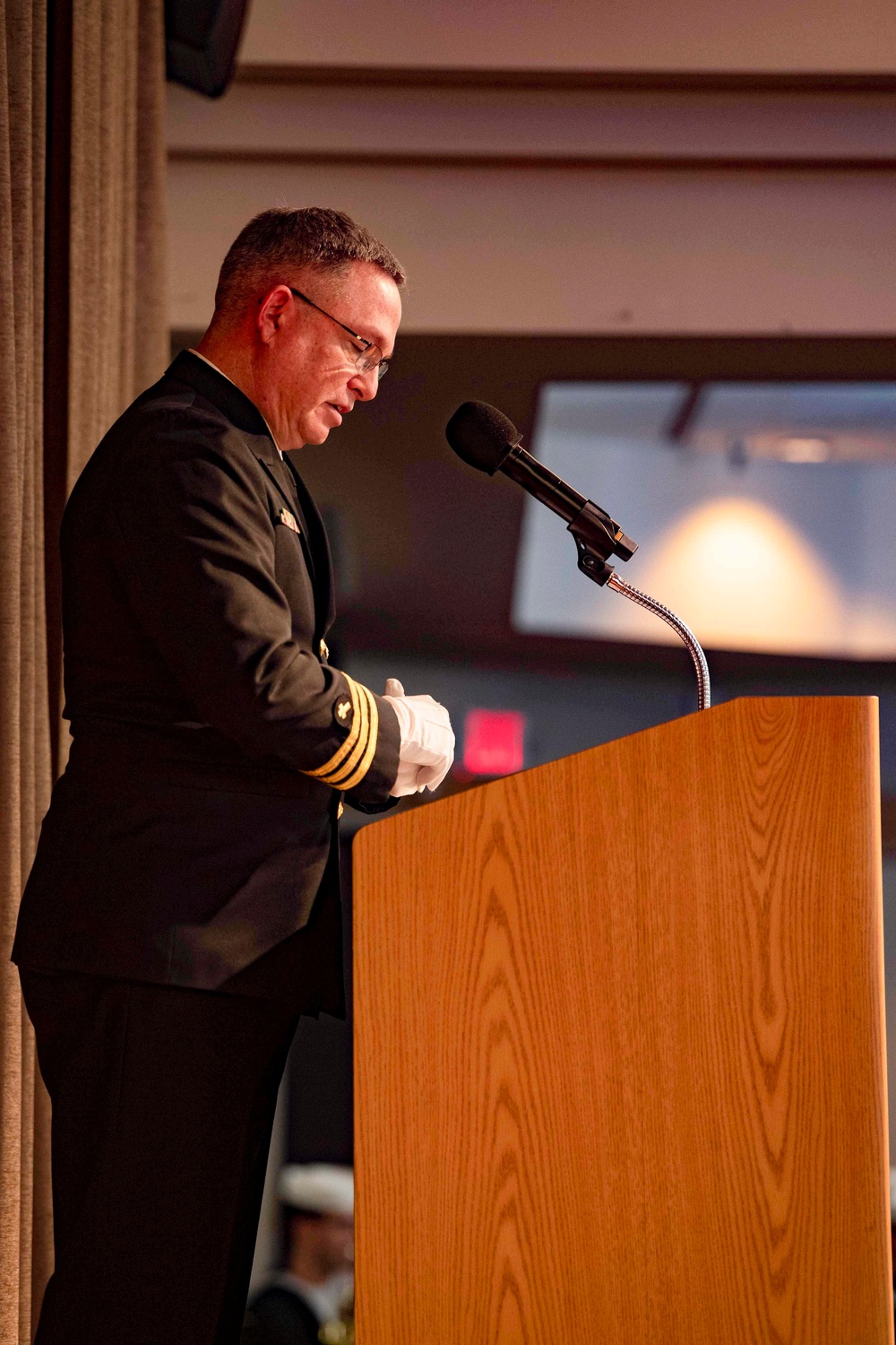 Naval Base Kitsap Holds Change of Command