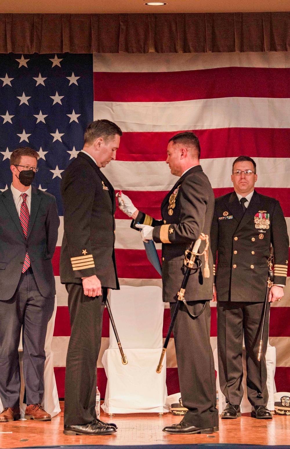 Naval Base Kitsap Holds Change of Command