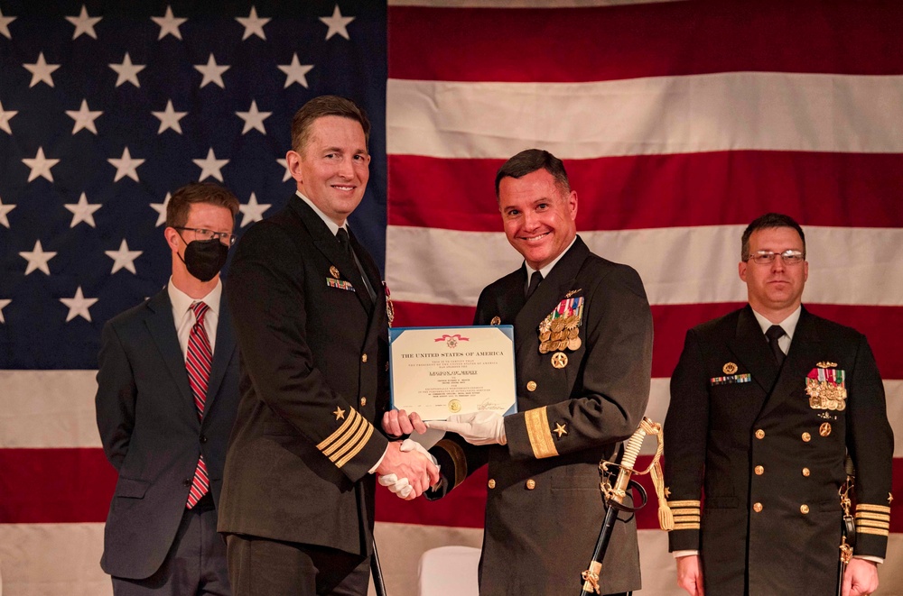 Naval Base Kitsap Holds Change of Command