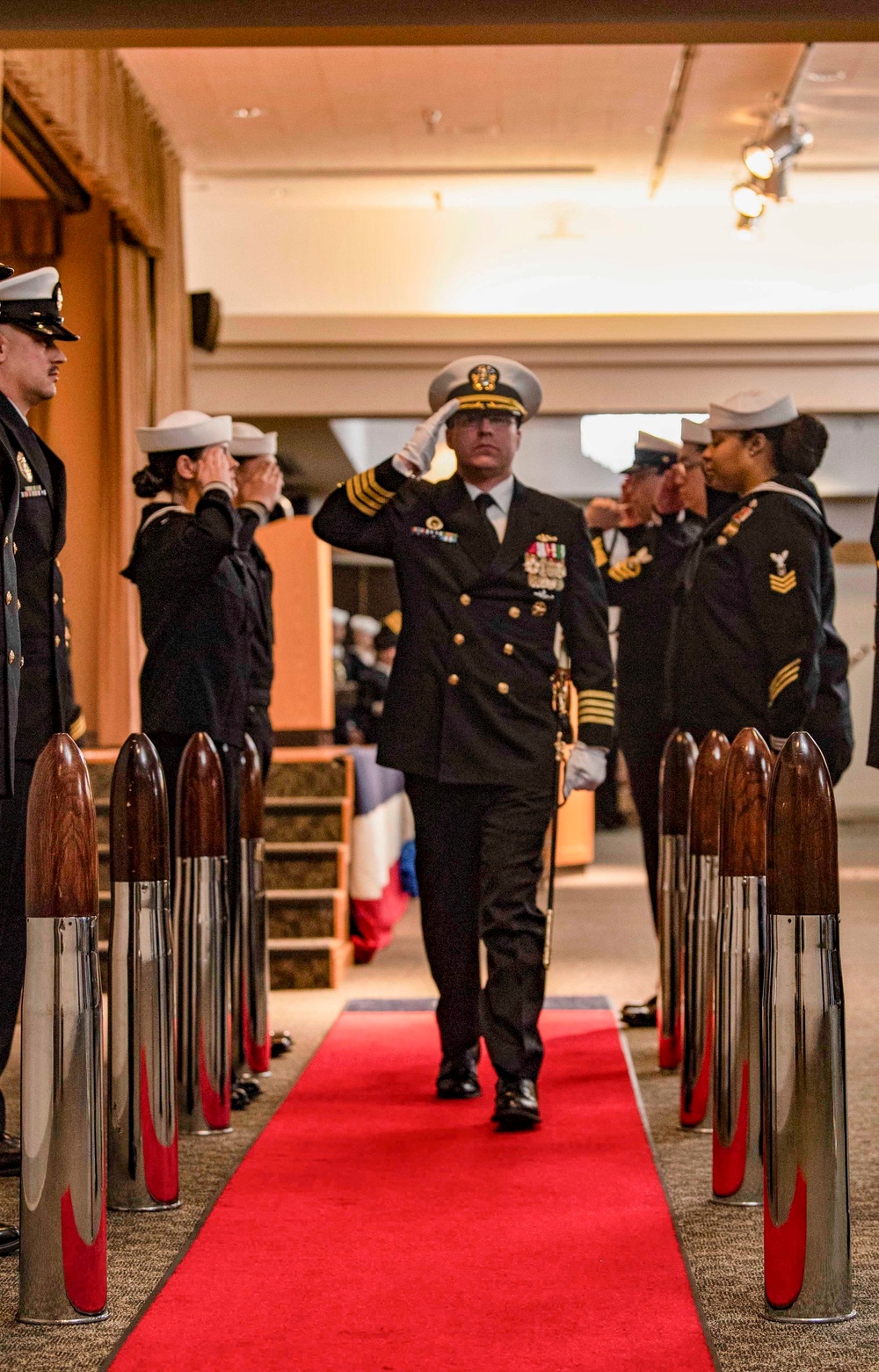 Naval Base Kitsap Holds Change of Command