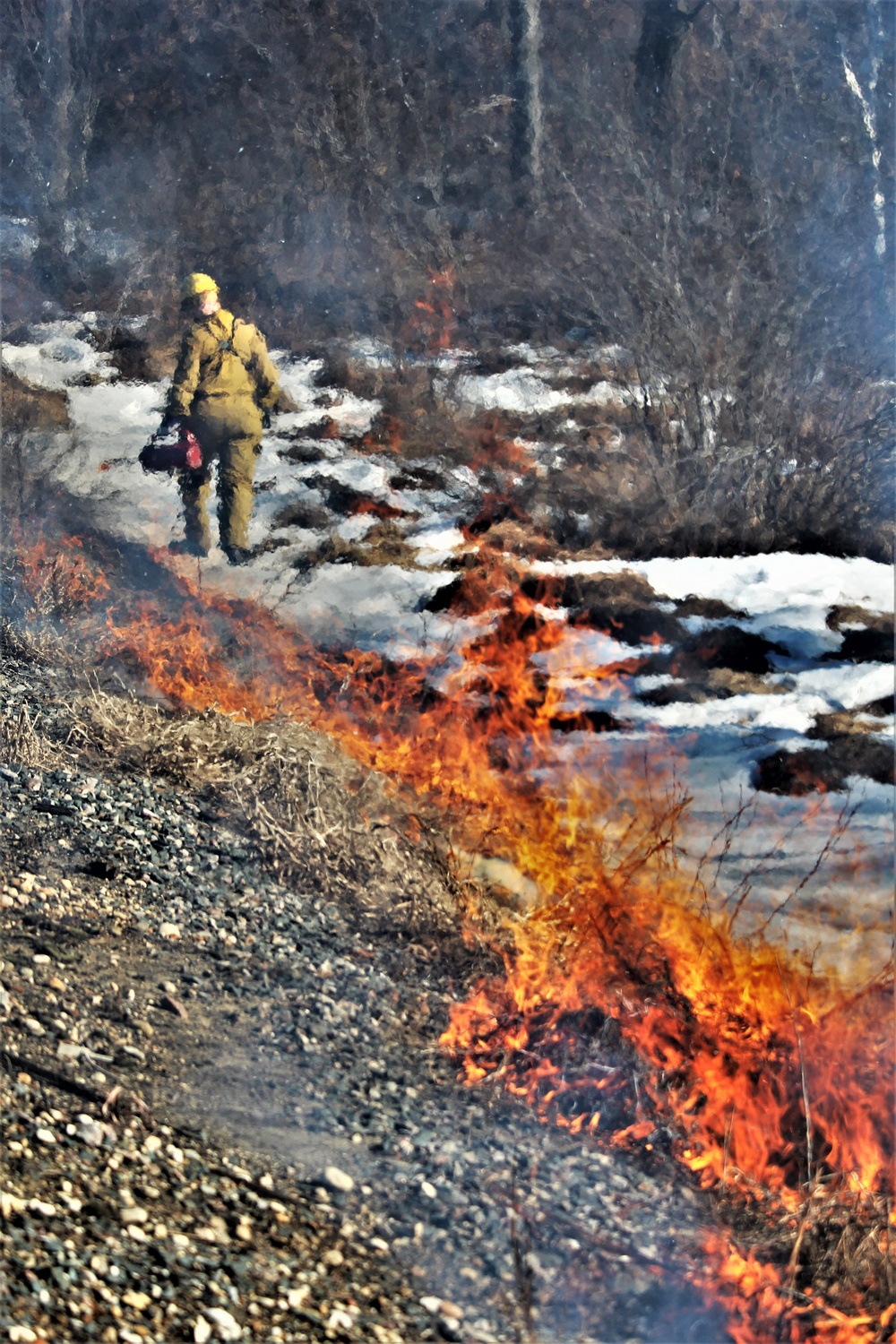 Fort McCoy holds 2023’s first prescribed burn at installation