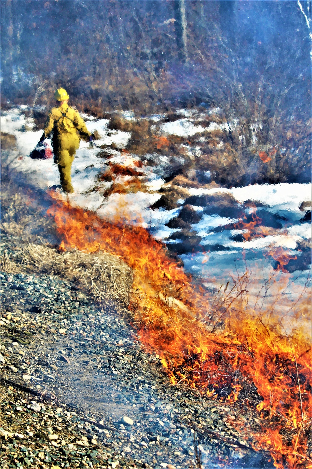 Fort McCoy holds 2023’s first prescribed burn at installation