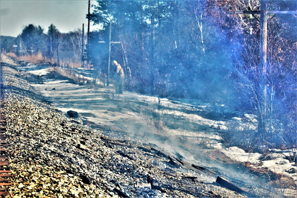 Fort McCoy holds 2023’s first prescribed burn at installation