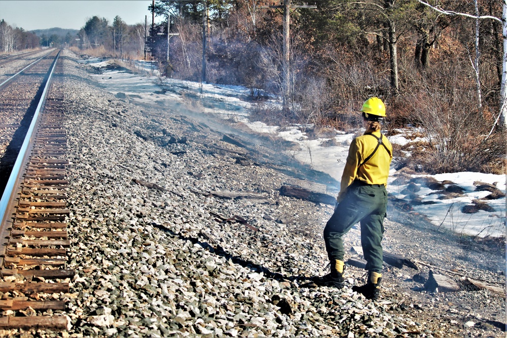 Fort McCoy holds 2023’s first prescribed burn at installation