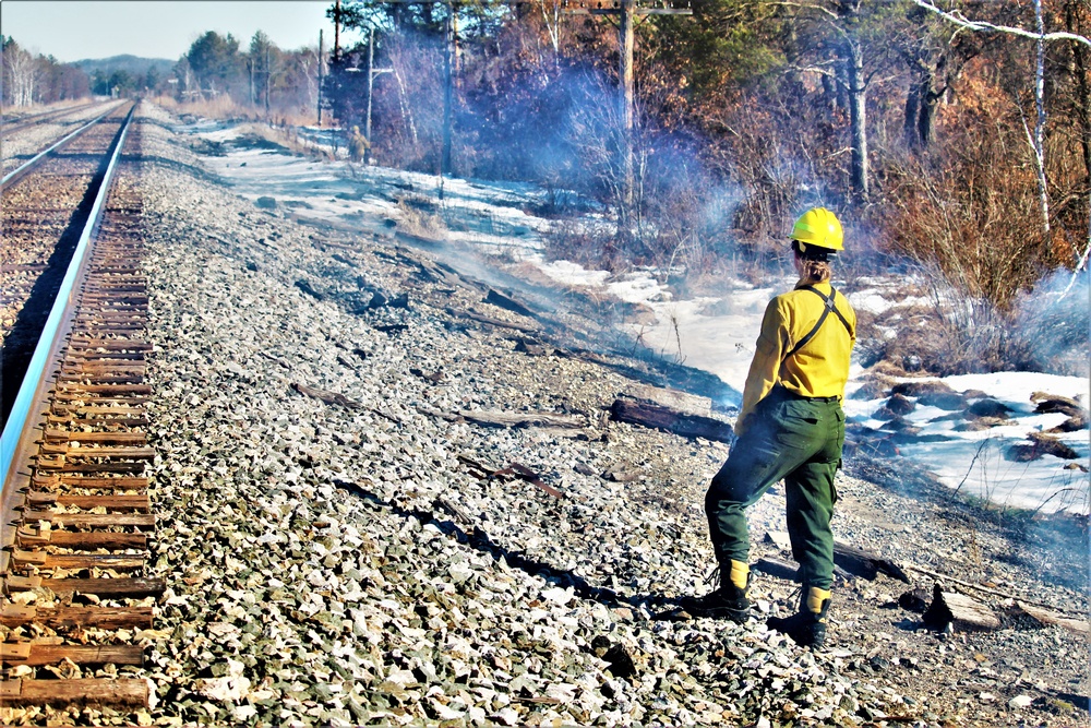 Fort McCoy holds 2023’s first prescribed burn at installation