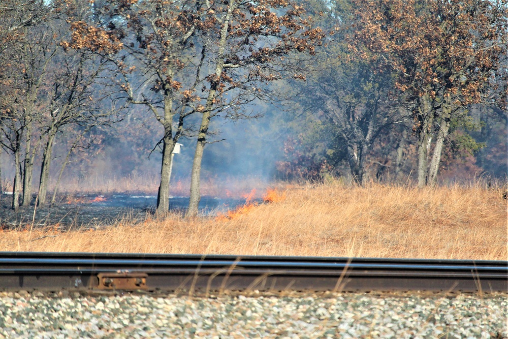 Fort McCoy holds 2023’s first prescribed burn at installation