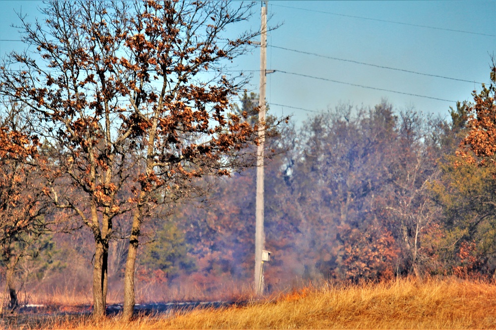 Fort McCoy holds 2023’s first prescribed burn at installation