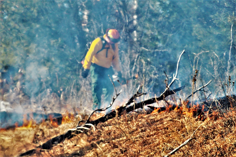 Fort McCoy holds 2023’s first prescribed burn at installation