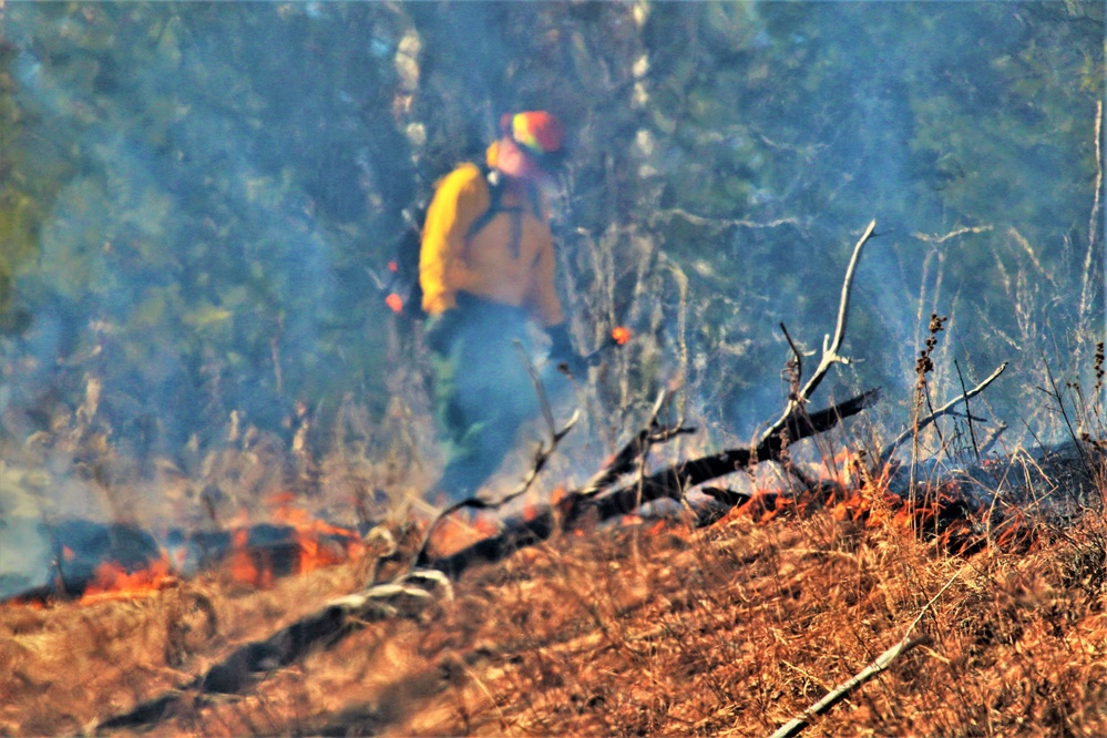 Fort McCoy holds 2023’s first prescribed burn at installation