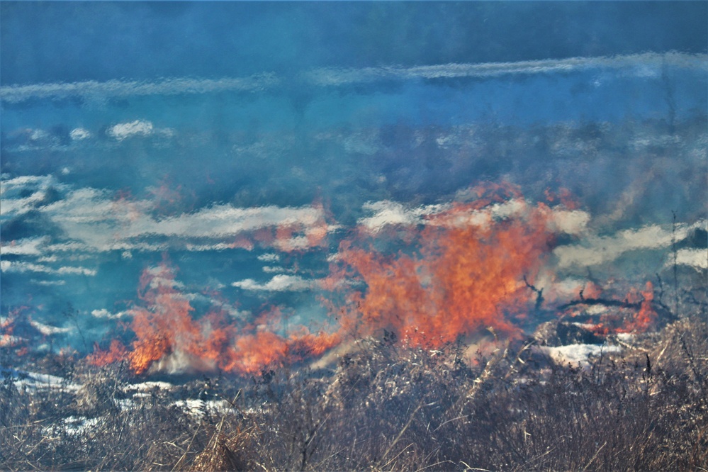 Fort McCoy holds 2023’s first prescribed burn at installation