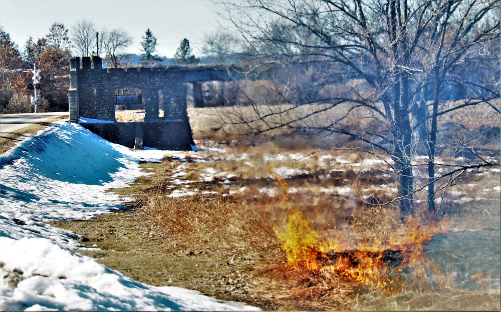 Fort McCoy holds 2023’s first prescribed burn at installation