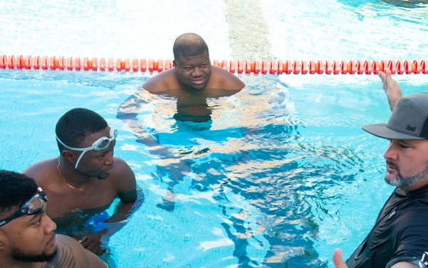 Navy Wounded Warrior athletes participate in adaptive sports camps in Hawaii