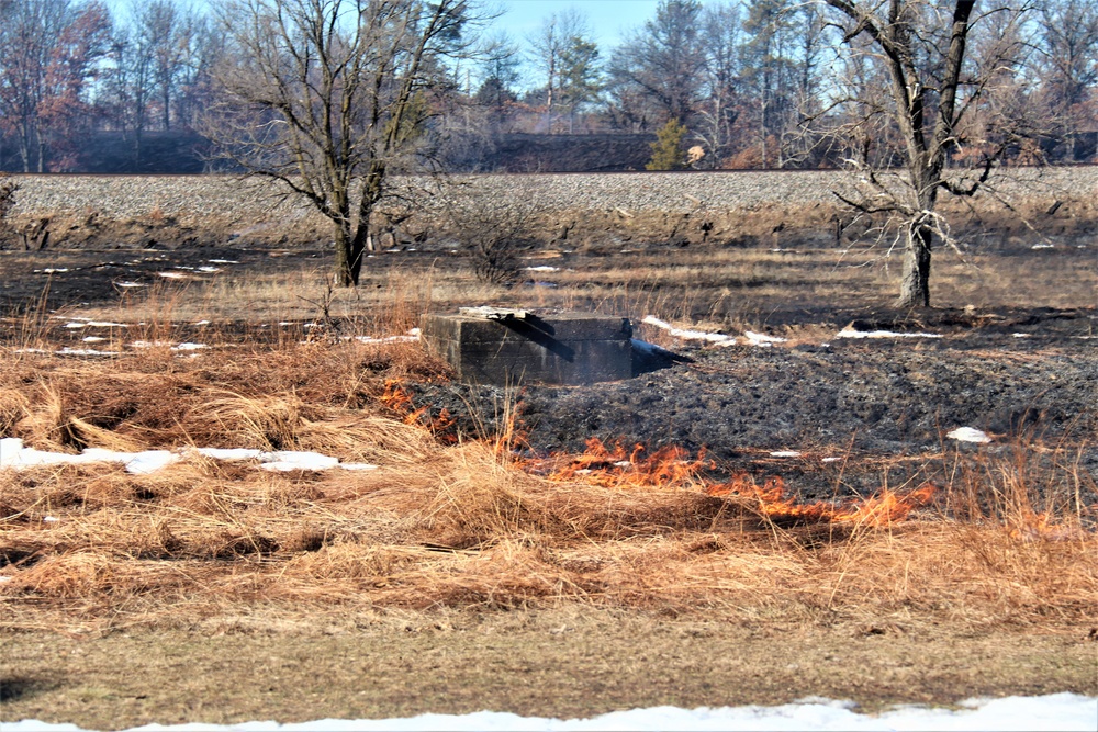 Fort McCoy holds 2023’s first prescribed burn at installation